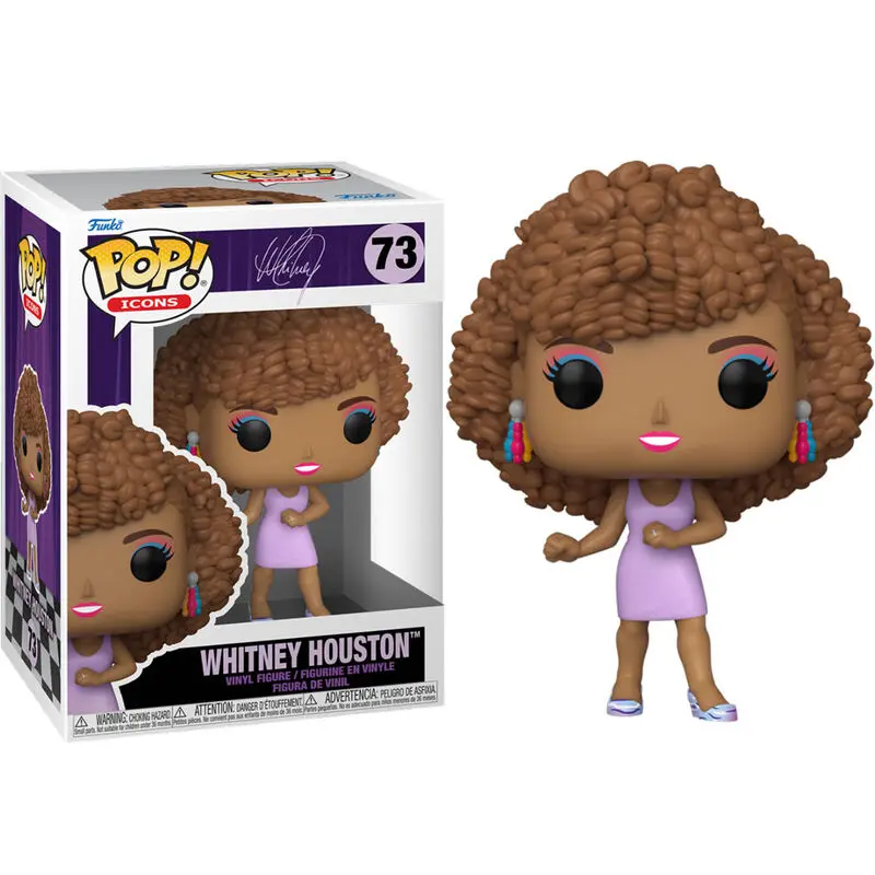 Whitney Houston POP! Icons Vinilna Figura IWDWS 9 cm fotografija izdelka