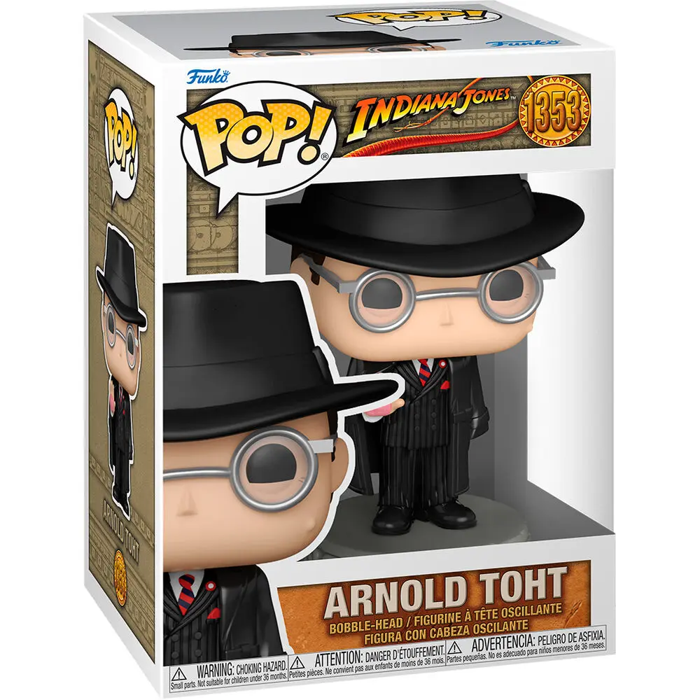 Indiana Jones POP! Movies Vinyl Figurica Arnold Toht 9 cm fotografija izdelka