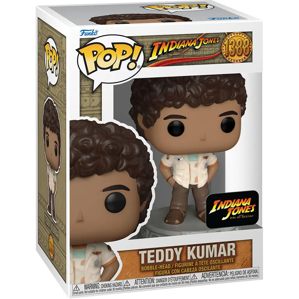 Indiana Jones 5 POP! Movies Vinilna Figura Teddy Kumar 9 cm fotografija izdelka