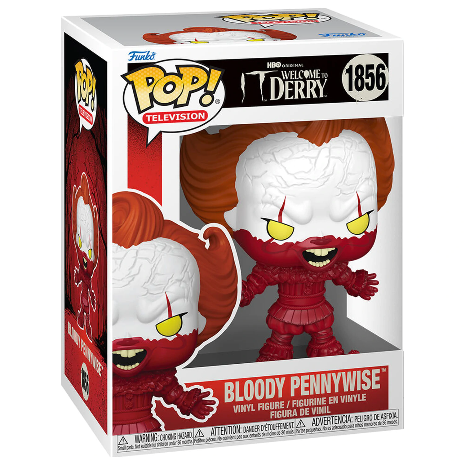 Funko POP figura IT Welcome To Derry Bloody Pennywise fotografija izdelka