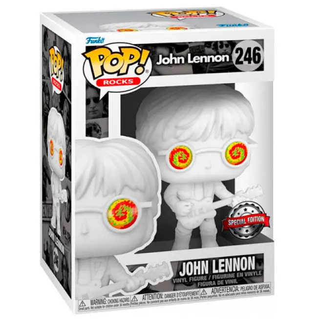 John Lennon POP! Vinilna Figura John Lennon w/Psychedelic Shades 9 cm fotografija izdelka