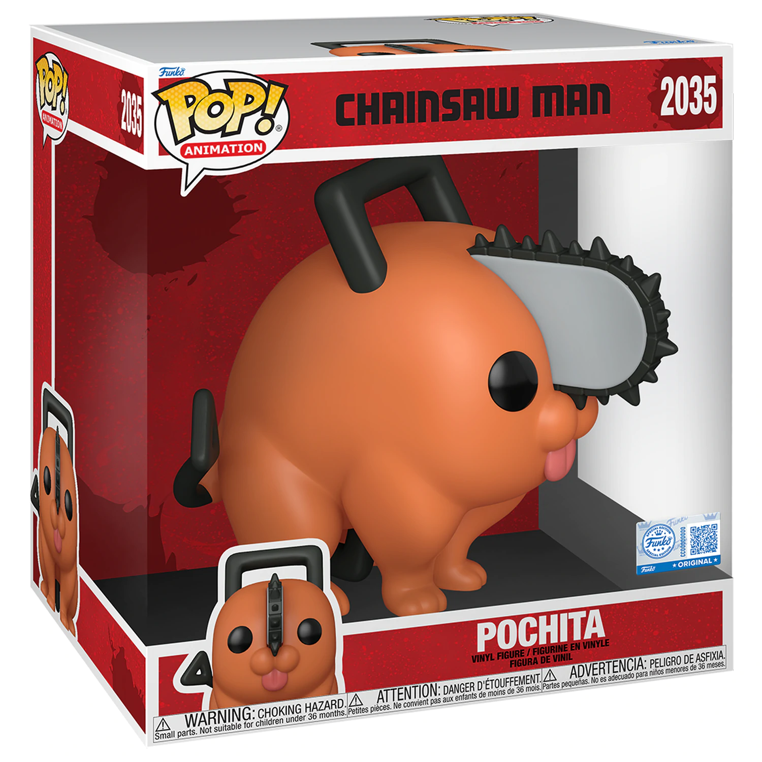 Funko POP figura Jumbo Chainsaw Man Pochita 25 cm fotografija izdelka