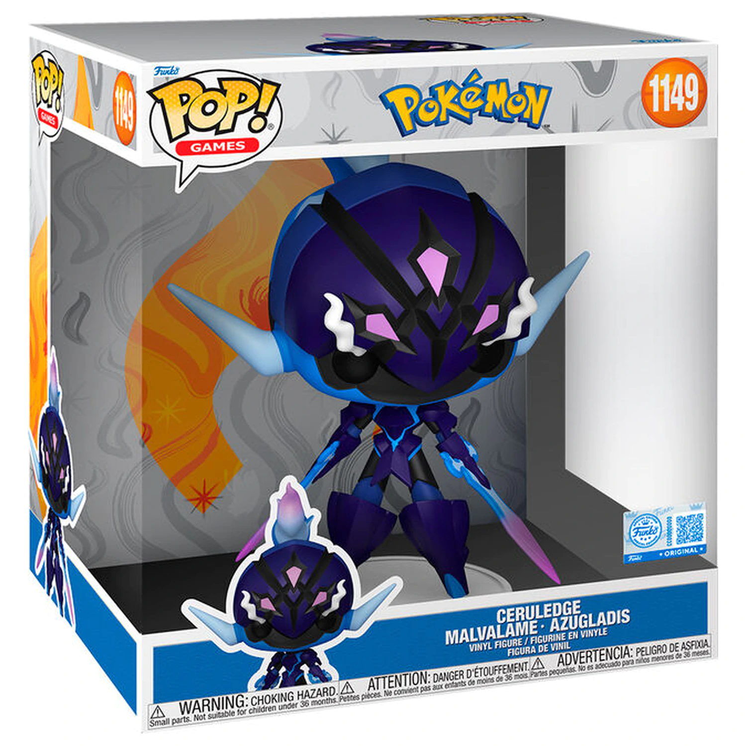 Funko POP figura Jumbo Pokemon Ceruledge Malvalame Azugladis Exclusive 25cm fotografija izdelka