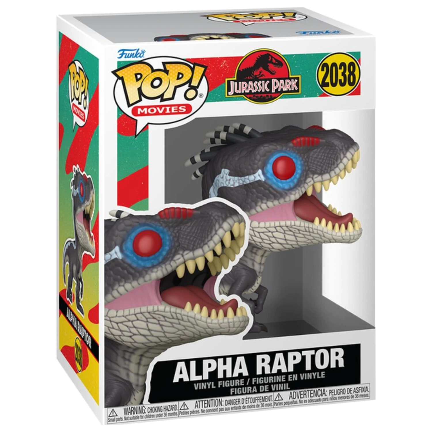 Funko POP figura Jurassic Park Alpha Raptor fotografija izdelka