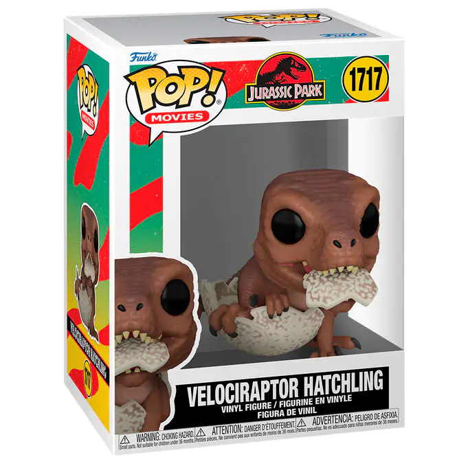 Funko POP figurica Jurski park Velociraptor Hatchling fotografija izdelka