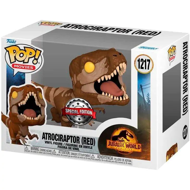 POP figurica Jurassic World 3 Atrociraptor Red Exclusive fotografija izdelka