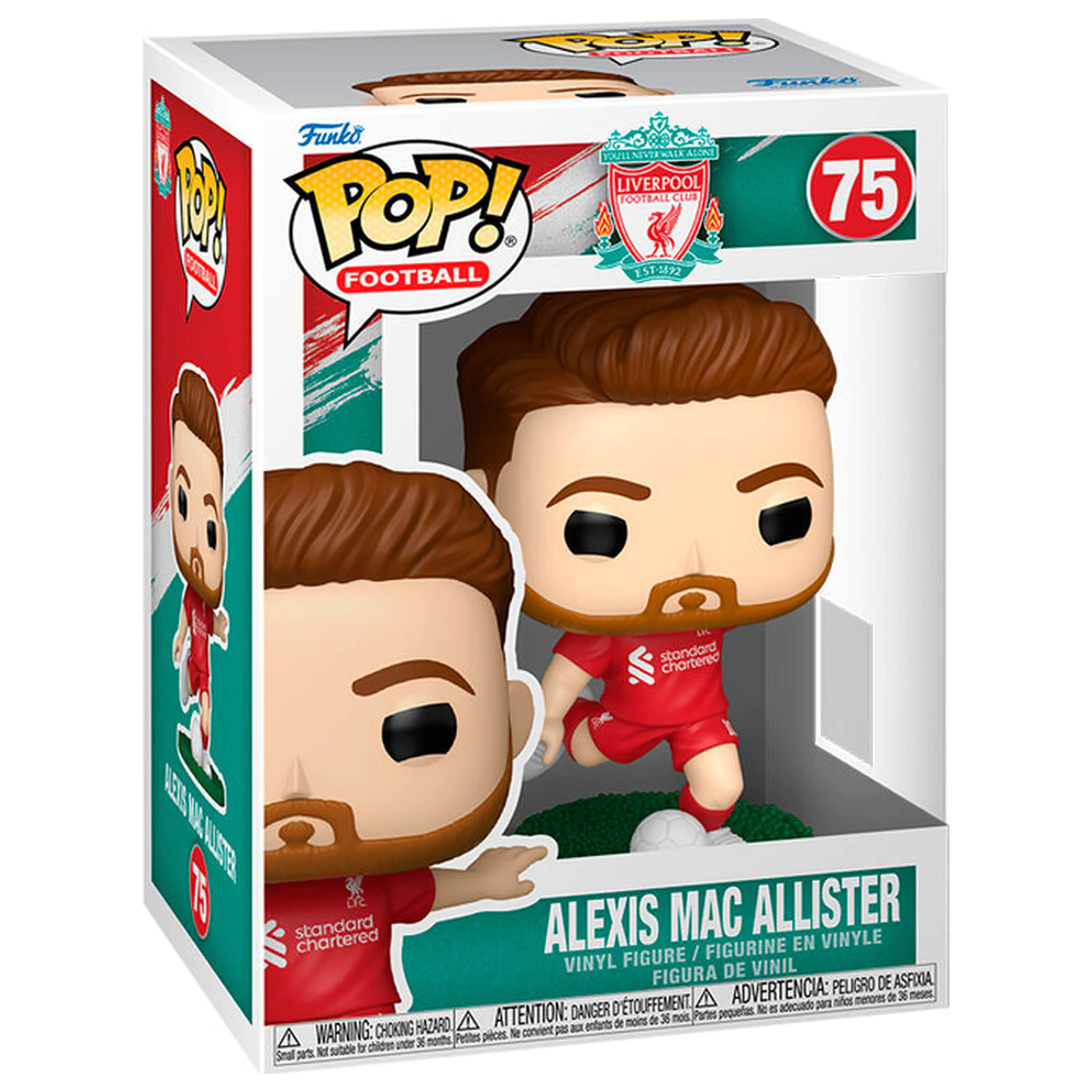 Funko POP figura Liverpool Alexis Mac Allister fotografija izdelka