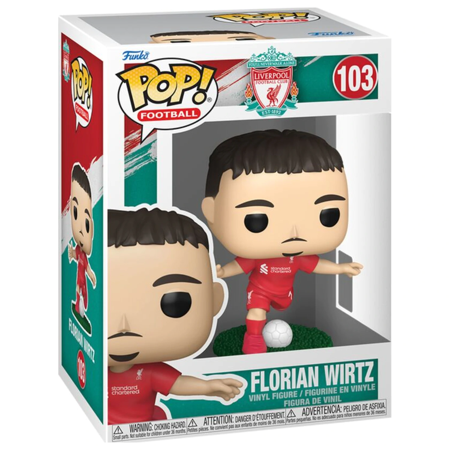 Funko POP figura Liverpool Florian Wirtz fotografija izdelka