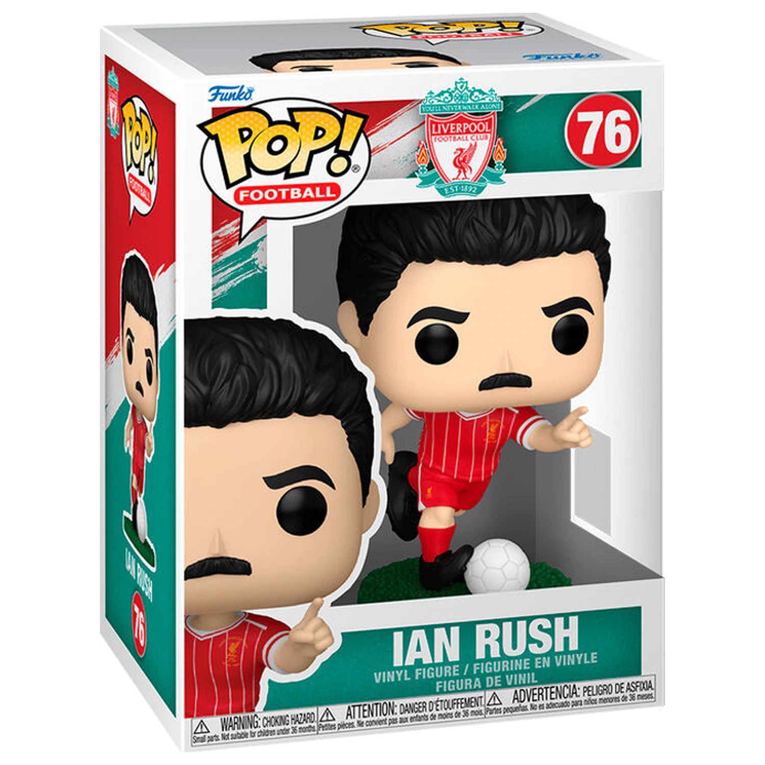 Funko POP figura Liverpool Ian Rush fotografija izdelka