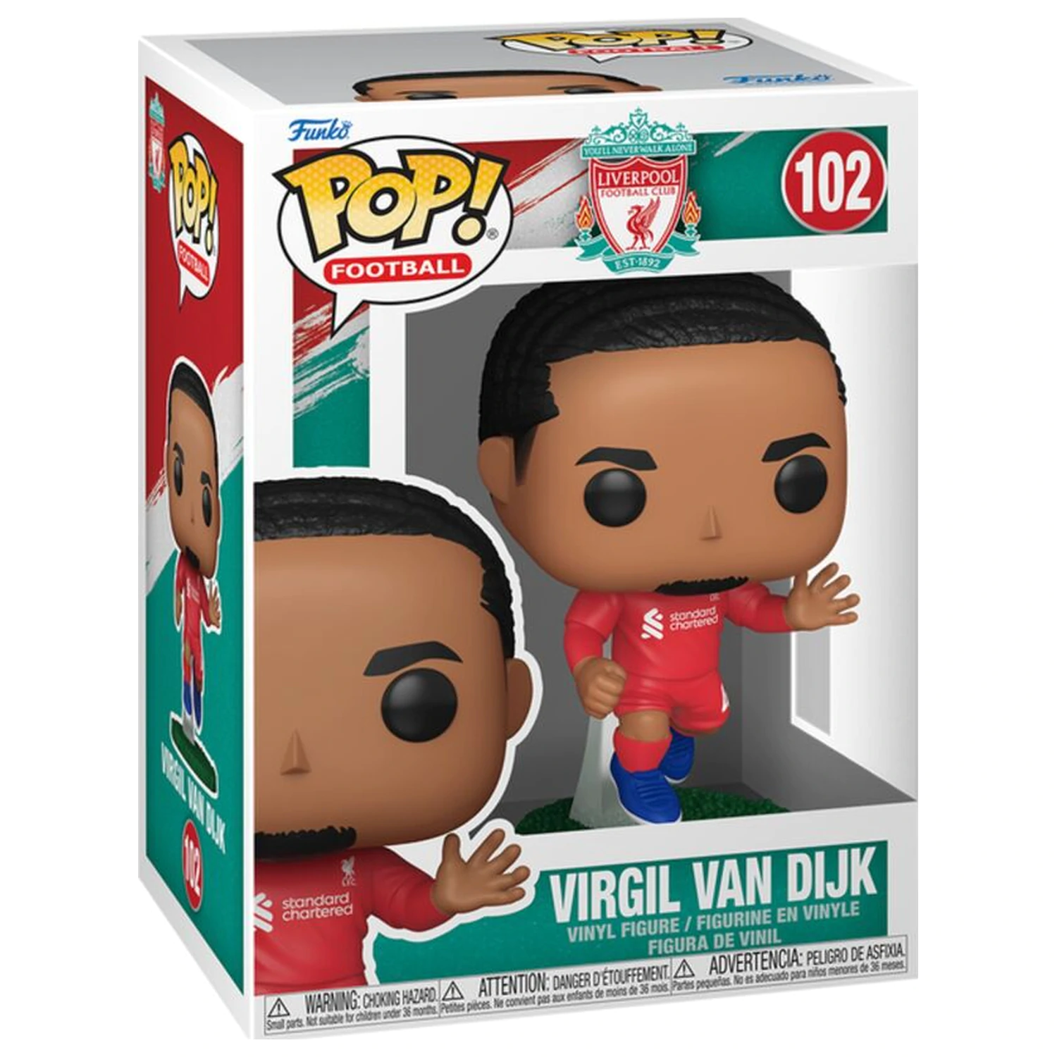 Funko POP figura Liverpool Virgil Van Dijk fotografija izdelka