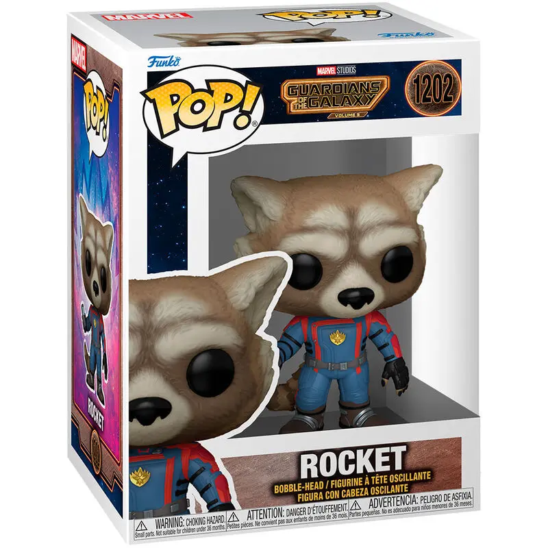 Guardians of the Galaxy Vol. 3 POP! Vinilna figura Rocket 9 cm fotografija izdelka