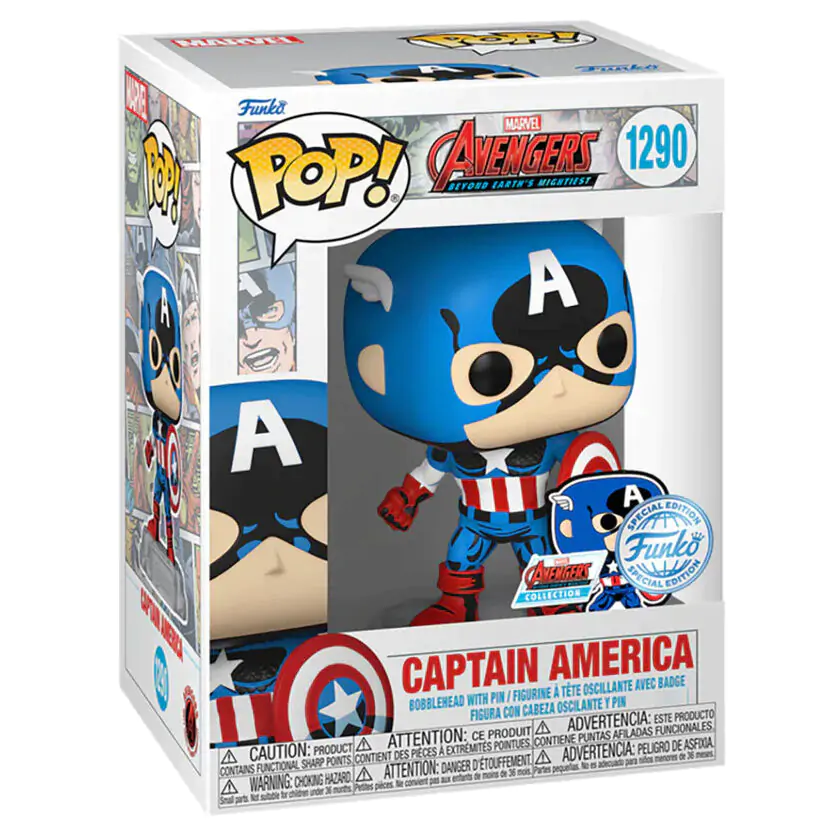 POP figurica Marvel Avengers Captain America Exclusive fotografija izdelka