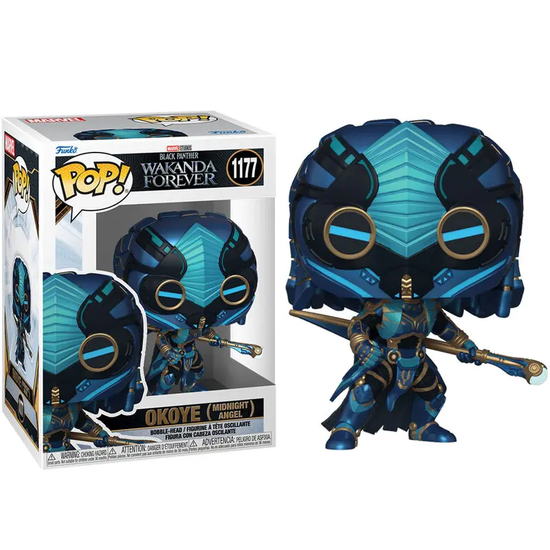 Black Panther: Wakanda Forever POP! Marvel Vinil Figura Okoye (Midnight Angel) 9 cm fotografija izdelka