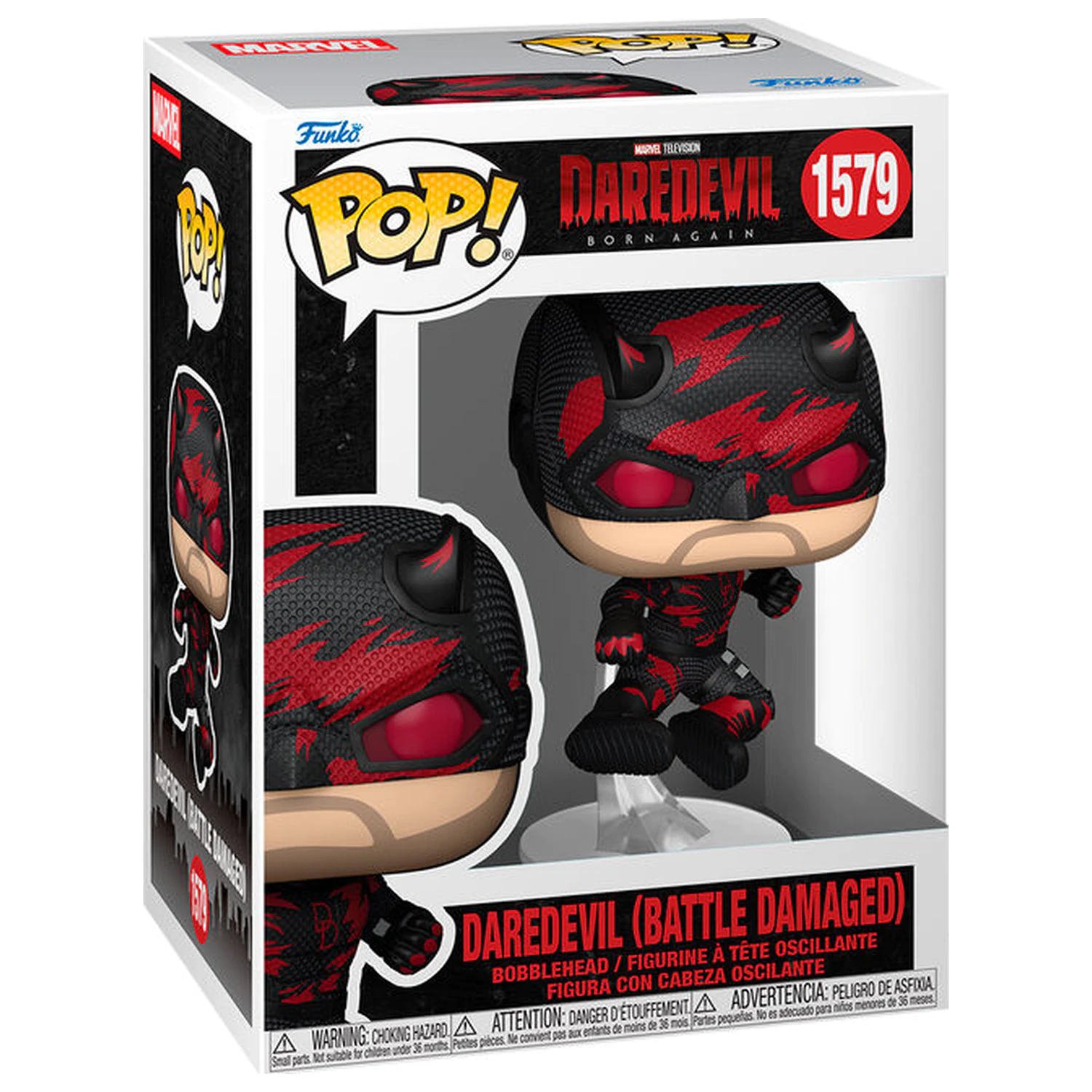Funko POP figura Marvel Daredevil Born Again Daredevil Battle Damaged fotografija izdelka