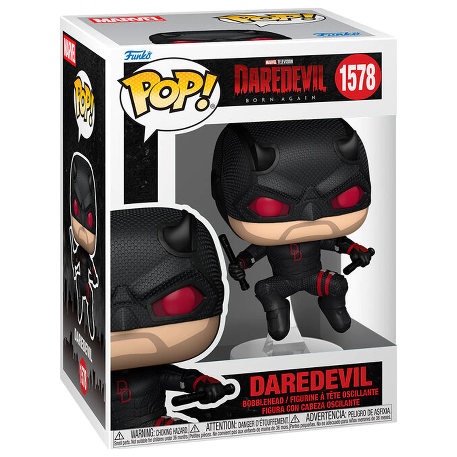 Funko POP figura Marvel Daredevil Born Again Daredevil Black Suit fotografija izdelka