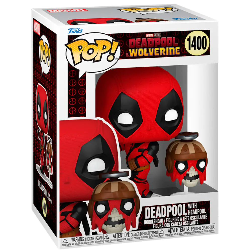 Funko POP figurica Marvel Deadpool & Wolverine Deadpool with Headpool fotografija izdelka