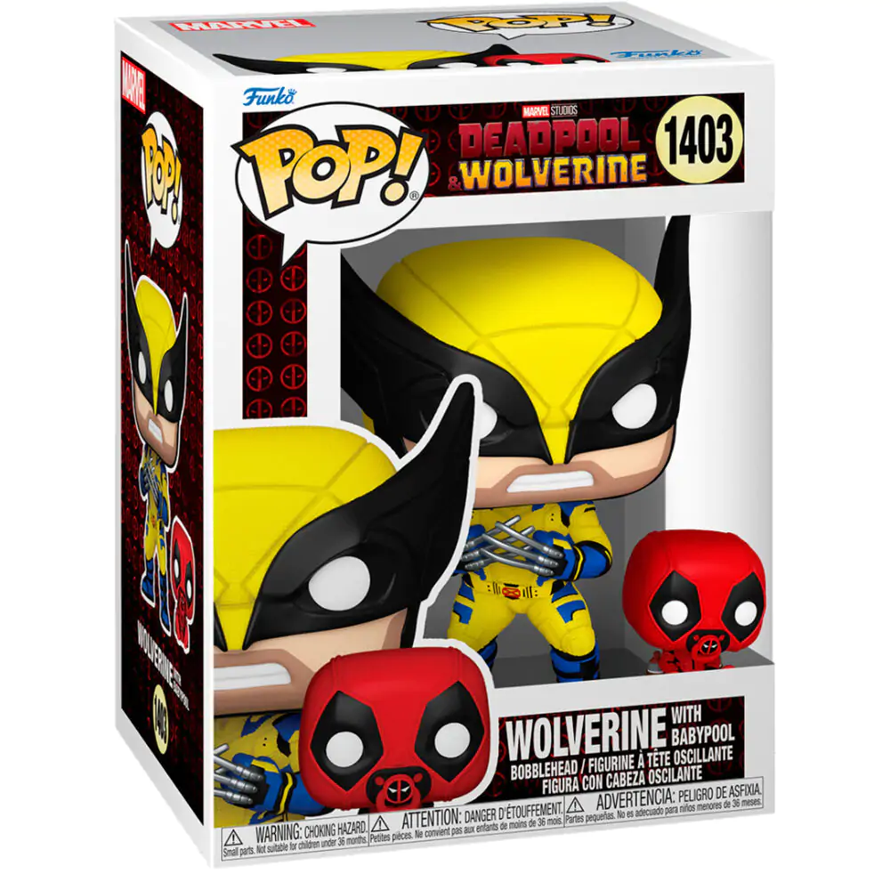 Funko POP figurica Marvel Deadpool & Wolverine - Wolverine with Babypool fotografija izdelka