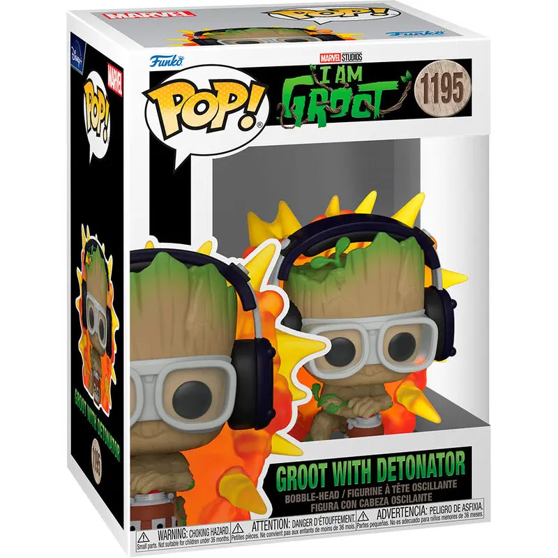 I Am Groot POP! Vinilna Figura Groot s detonatorjem 9 cm fotografija izdelka