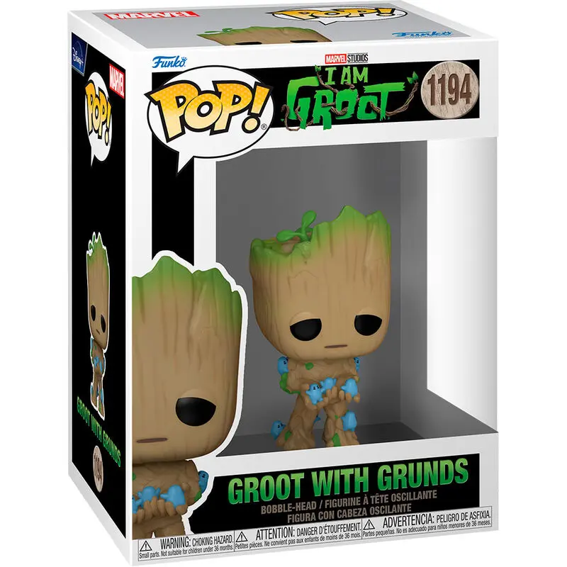 I Am Groot POP! Vinilna Figura Groot w/ Grunds 9 cm fotografija izdelka