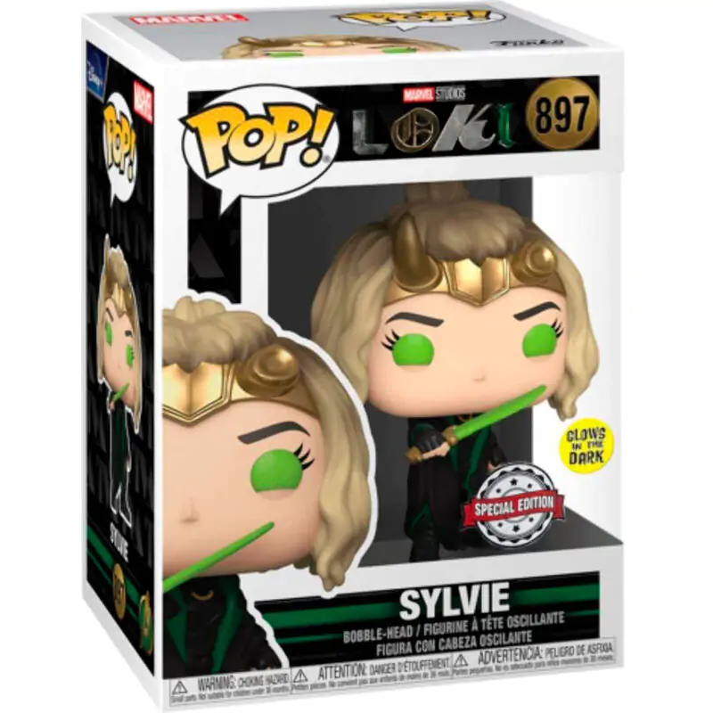 POP figura Marvel Loki Sylvie Ekskluzivno fotografija izdelka