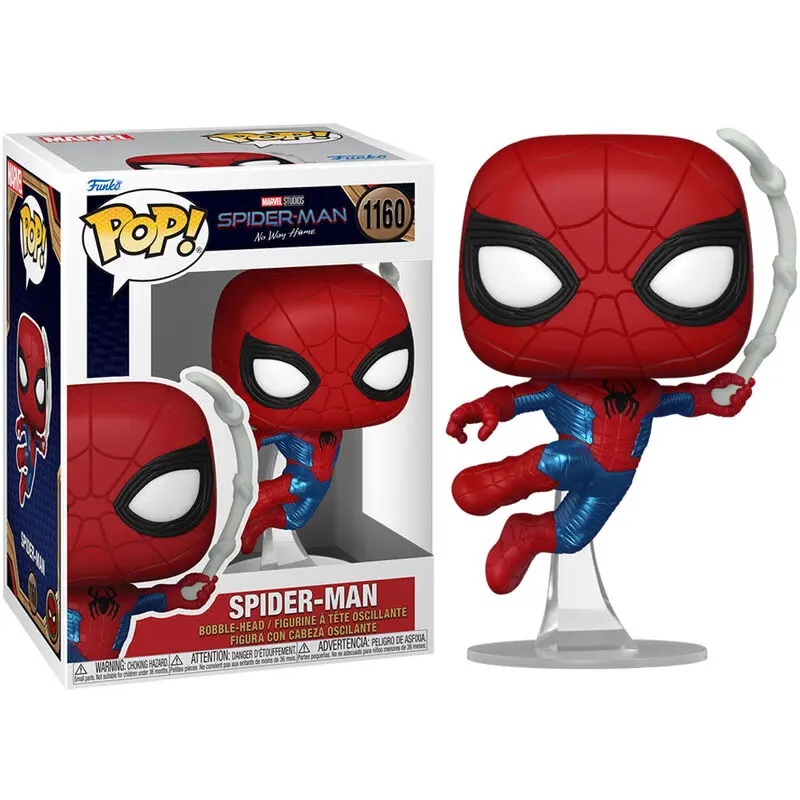 Spider-Man: No Way Home POP! Marvel Vinyl Figurica Spider-Man Finale suit 9 cm fotografija izdelka