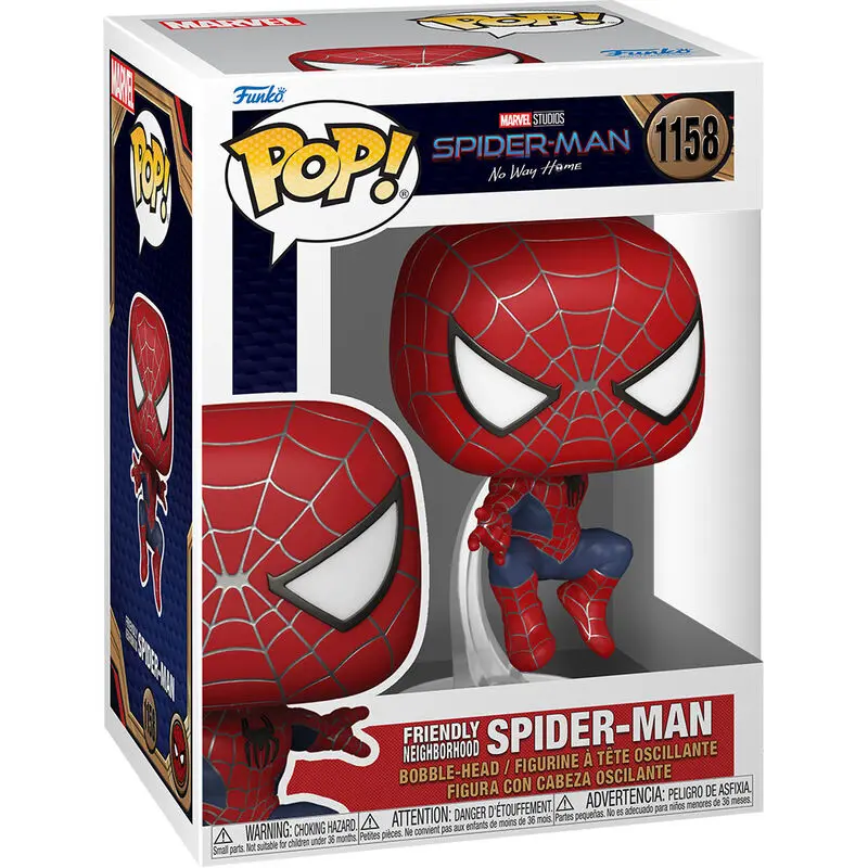 Spider-Man: No Way Home POP! Marvel Vinyl figurica Prijazen sosed 9 cm fotografija izdelka