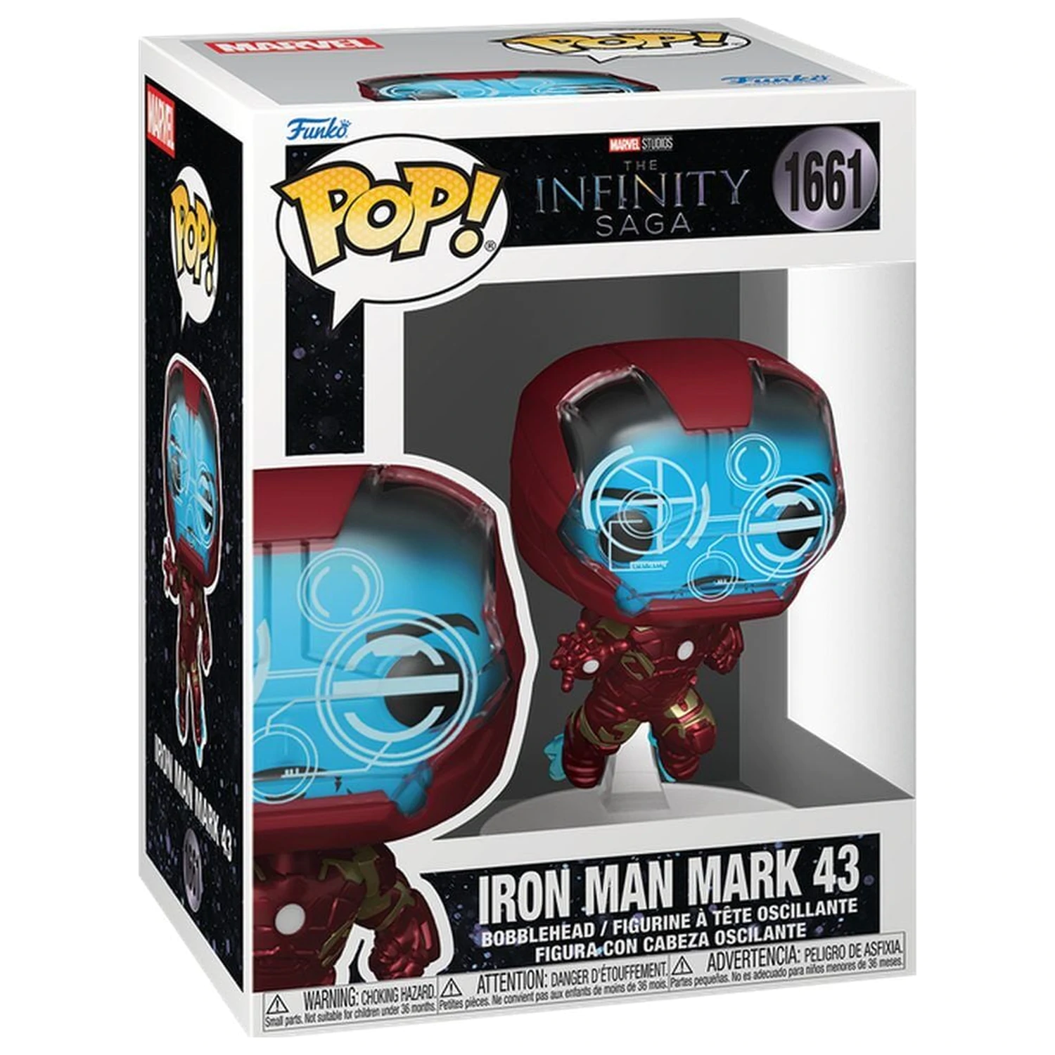 Funko POP figura Marvel Studios The Infinity Saga Iron Man Mark 43 fotografija izdelka