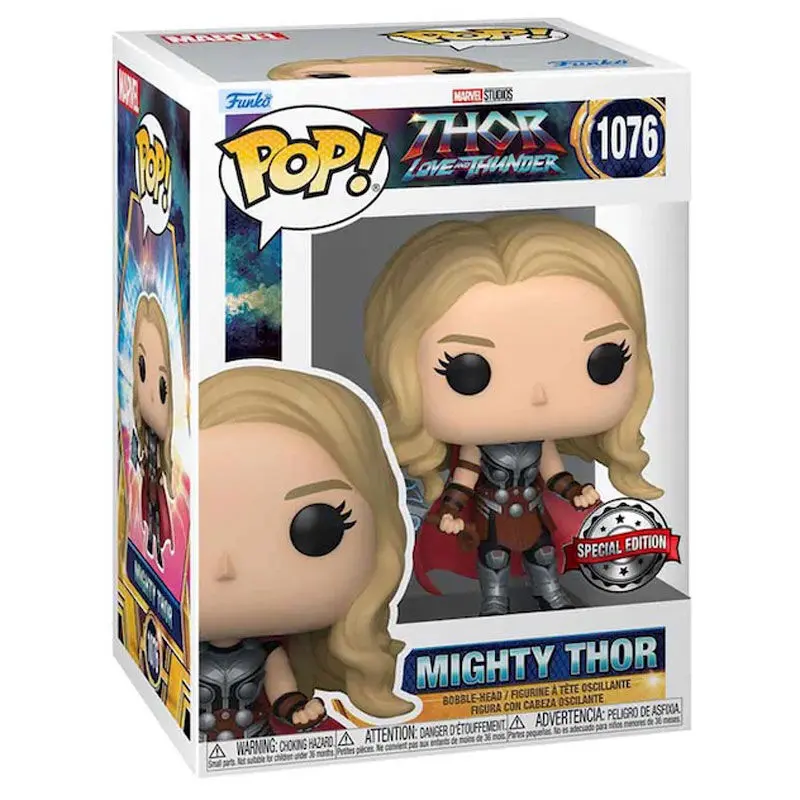 Thor: Love and Thunder POP! Marvel Vinyl Figurica Mogočni Thor 9 cm fotografija izdelka