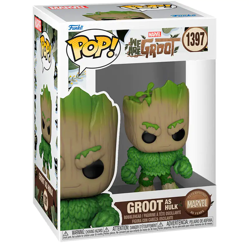 Funko POP figurica Marvel We Are Groot - Groot kot Hulk fotografija izdelka