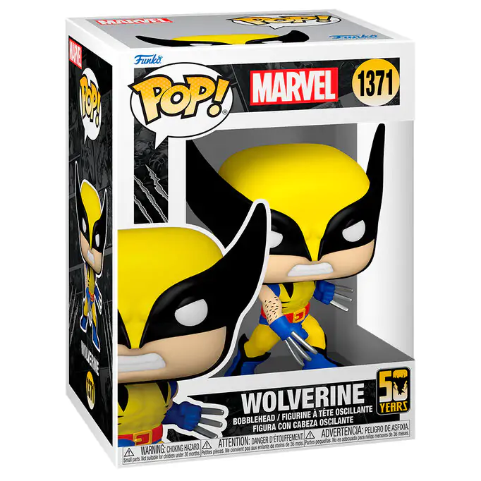 Funko POP figura Marvel Wolverine 50. obletnica - Wolverine Classic Suit fotografija izdelka