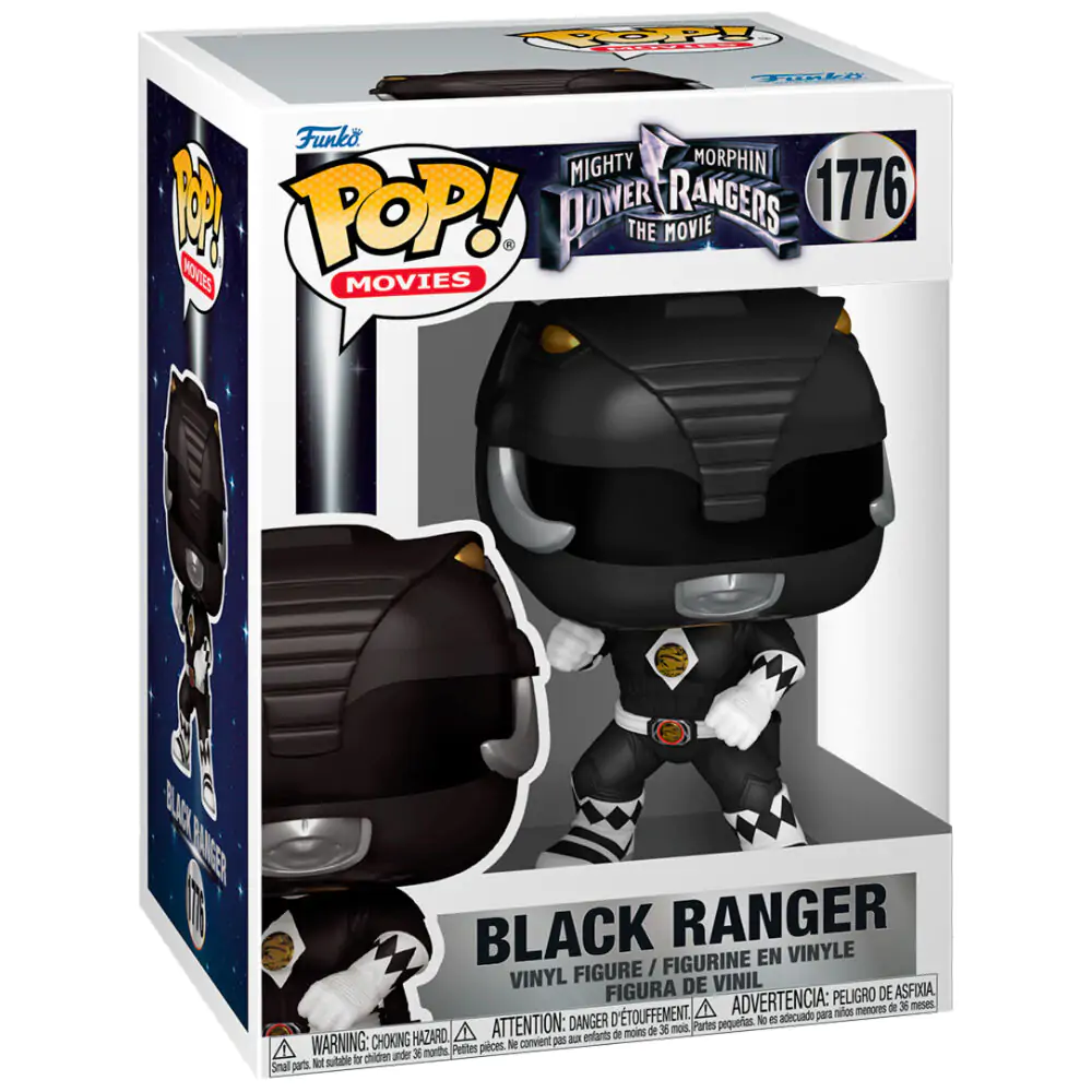 Funko POP figura Mighty Morphin Power Rangers Black Ranger fotografija izdelka