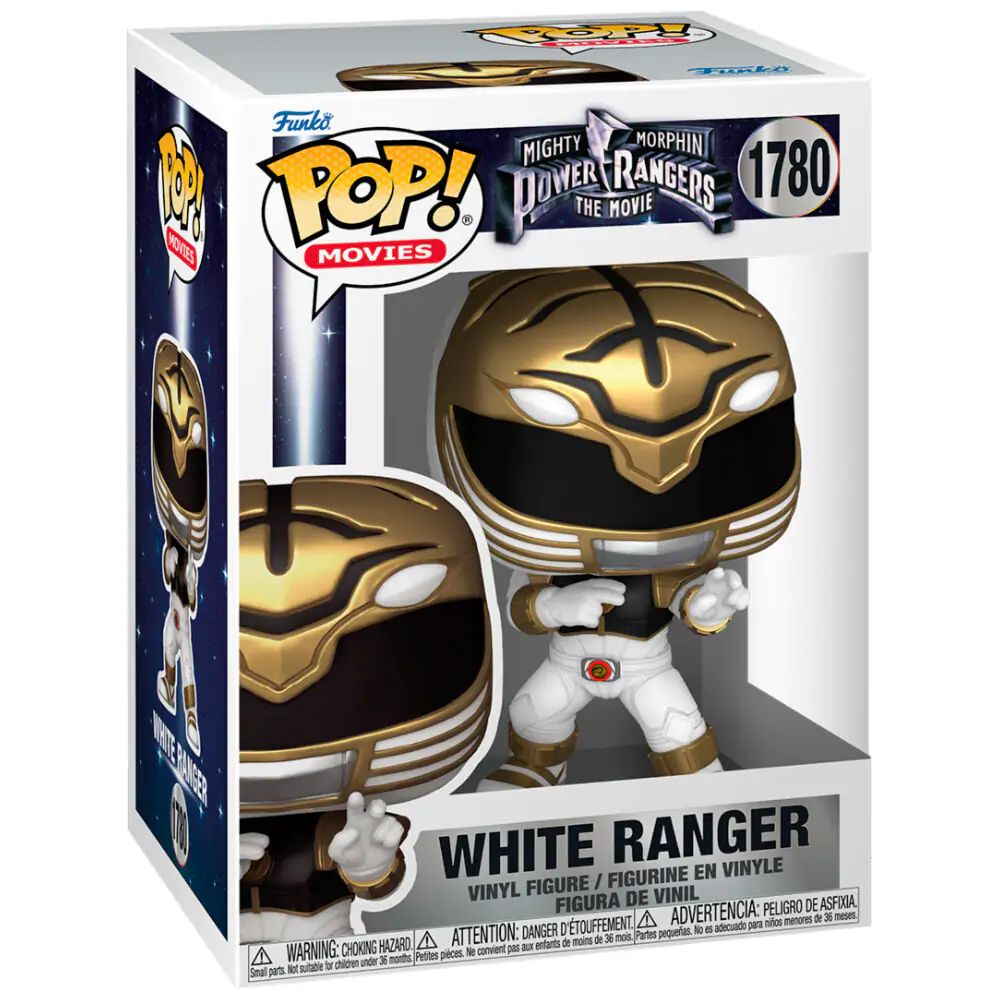 Funko POP figura Mighty Morphin Power Rangers White Ranger fotografija izdelka