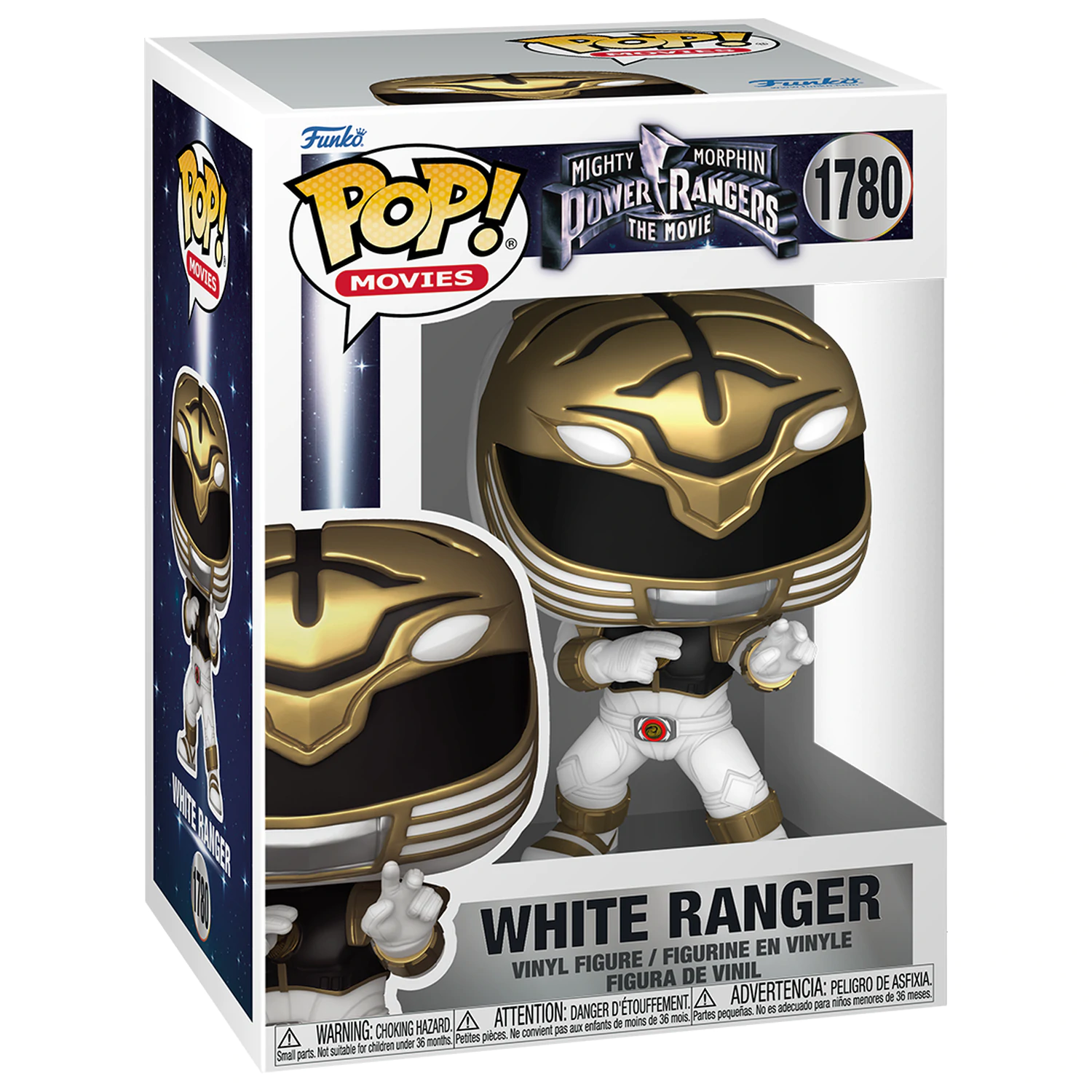 Funko POP figura Mighty Morphin Power Rangers White Ranger fotografija izdelka