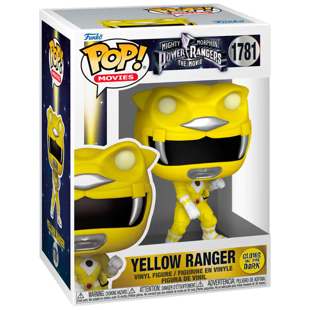 Funko POP figura Mighty Morphin Power Rangers Yellow Ranger fotografija izdelka