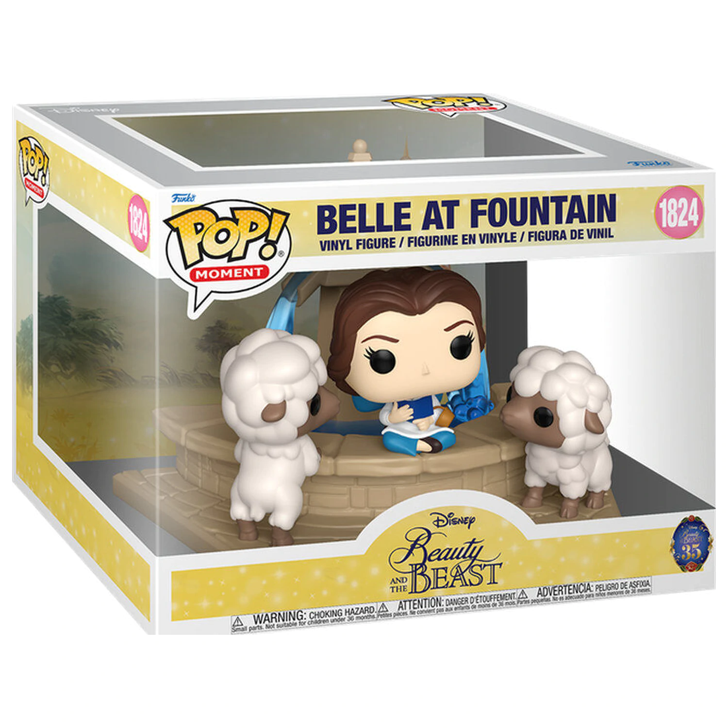 Funko POP figura Moment Disney Beauty And The Beast Belle at Fountain fotografija izdelka