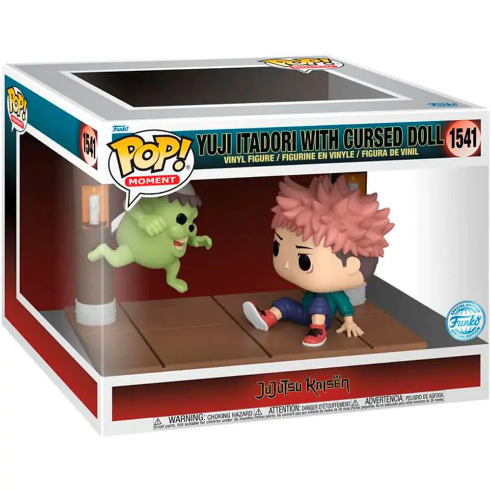 Funko POP figurica Moment Jujutsu Kaisen Yuji Itadori with Cursed Doll Exclusive fotografija izdelka