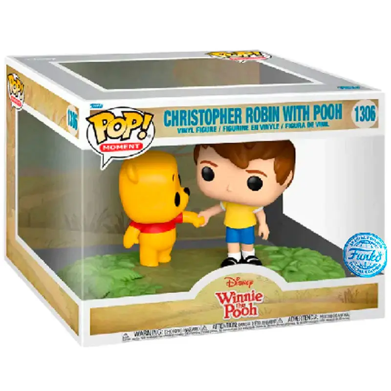 Disney Winnie the Pooh POP! Moment Vinilna figura Winnie the Pooh- CR w/ Pooh 9 cm fotografija izdelka