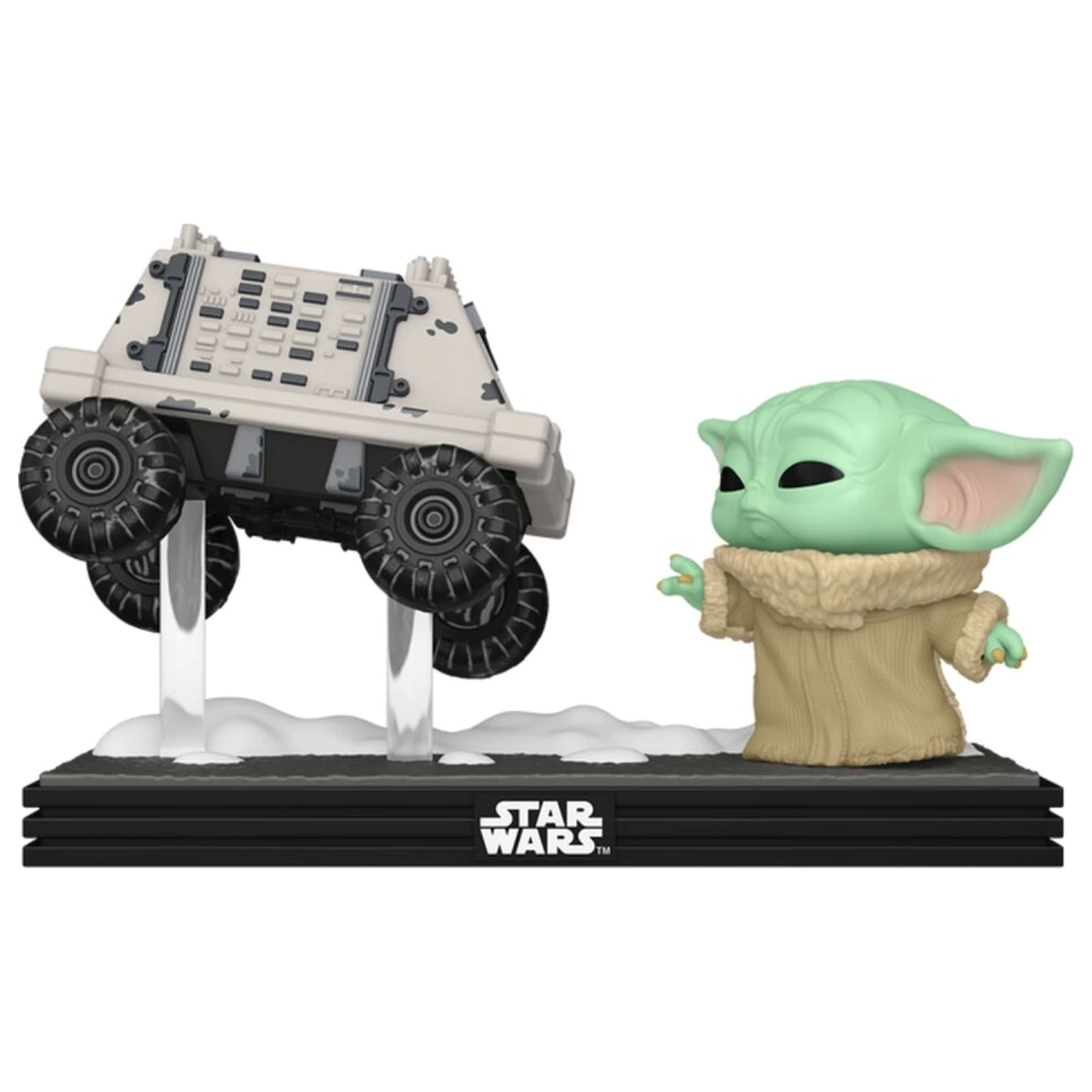 Funko POP figura Moments Star Wars: The Mandalorian & Grogu - Grogu z Polar Mouse Droid fotografija izdelka