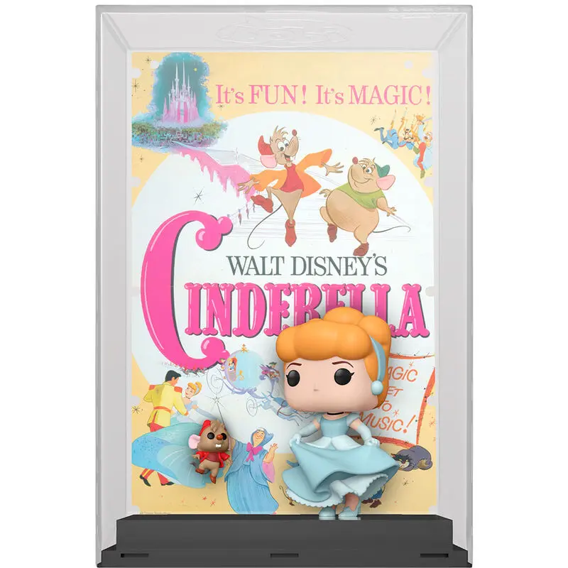 Disney's 100th Anniversary POP! Filmski plakat & Figurica Cinderella 9 cm fotografija izdelka