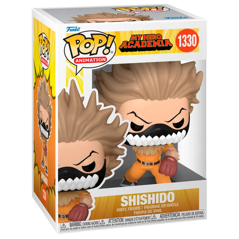 My Hero Academia HLB POP! Animation Vinyl Figurica Captain Shishido (Baseball) 9 cm fotografija izdelka