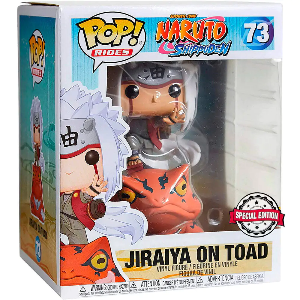 POP figurica Naruto Shippuden Jiraiya na žabi Exclusive fotografija izdelka