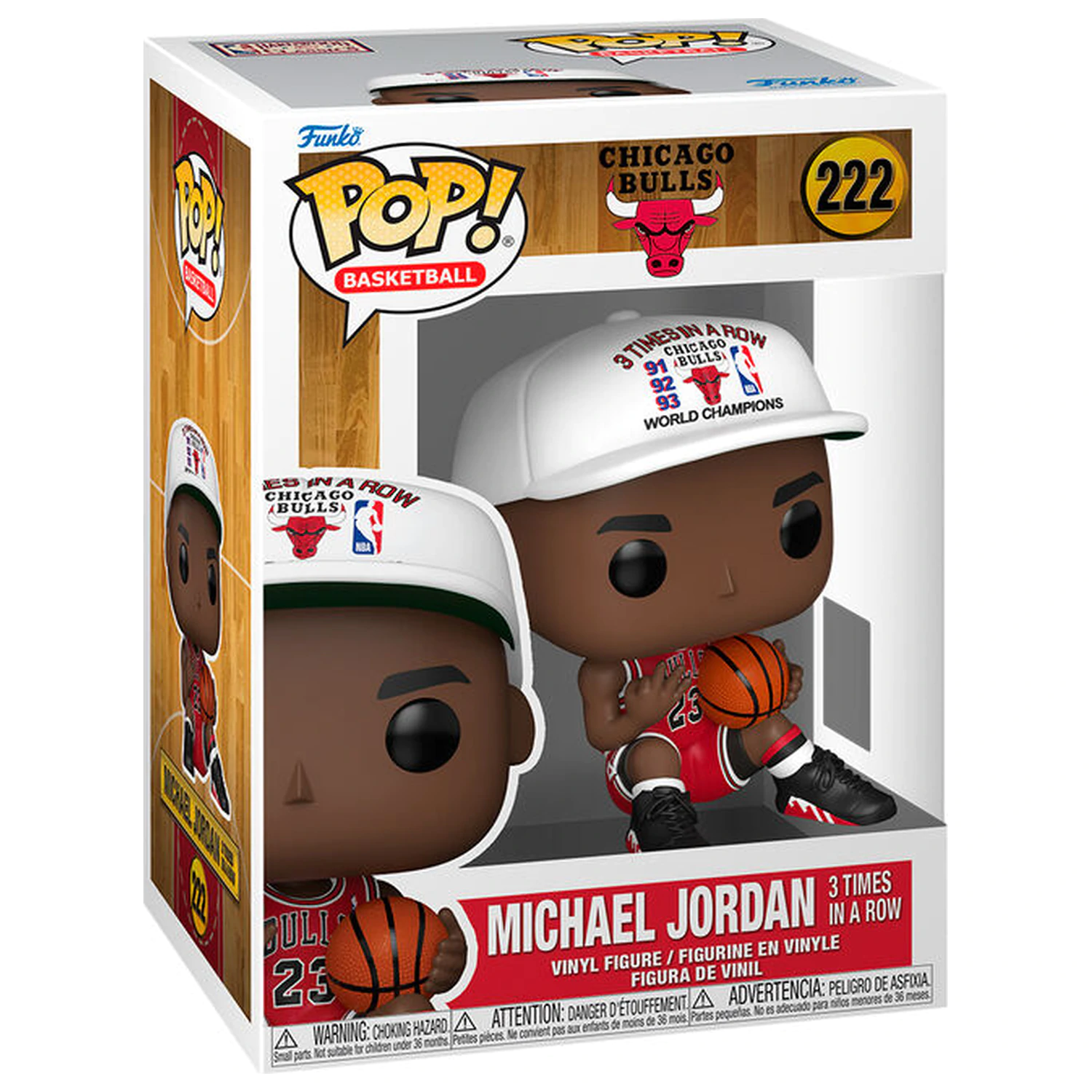 Funko POP figura NBA Chicago Bulls Michael Jordan 3 Times in a Row fotografija izdelka
