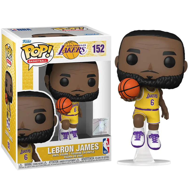 NBA POP! Sports Vinil Figura LeBron James (Lakers) 9 cm fotografija izdelka