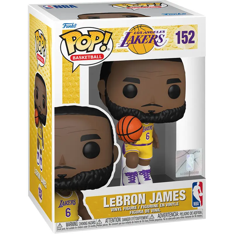 NBA POP! Sports Vinil Figura LeBron James (Lakers) 9 cm fotografija izdelka