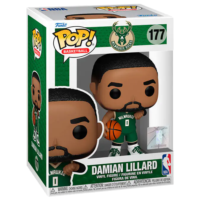 Funko POP figura NBA Milwukee Buck Damian Lillard fotografija izdelka