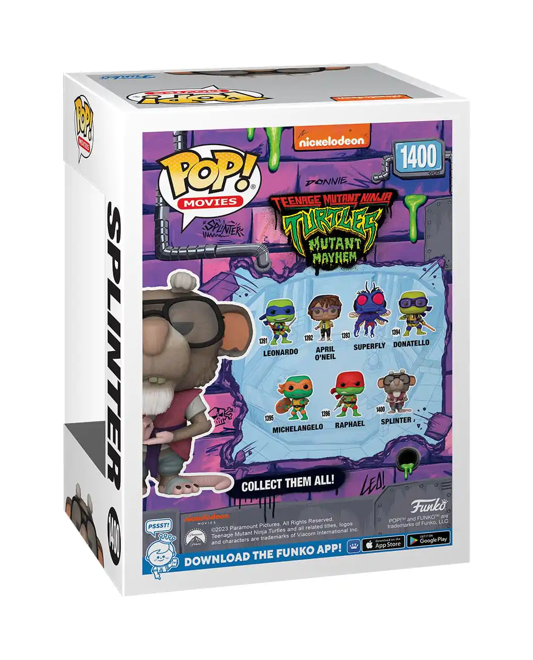 POP figurica Ninja Želve Splinter fotografija izdelka