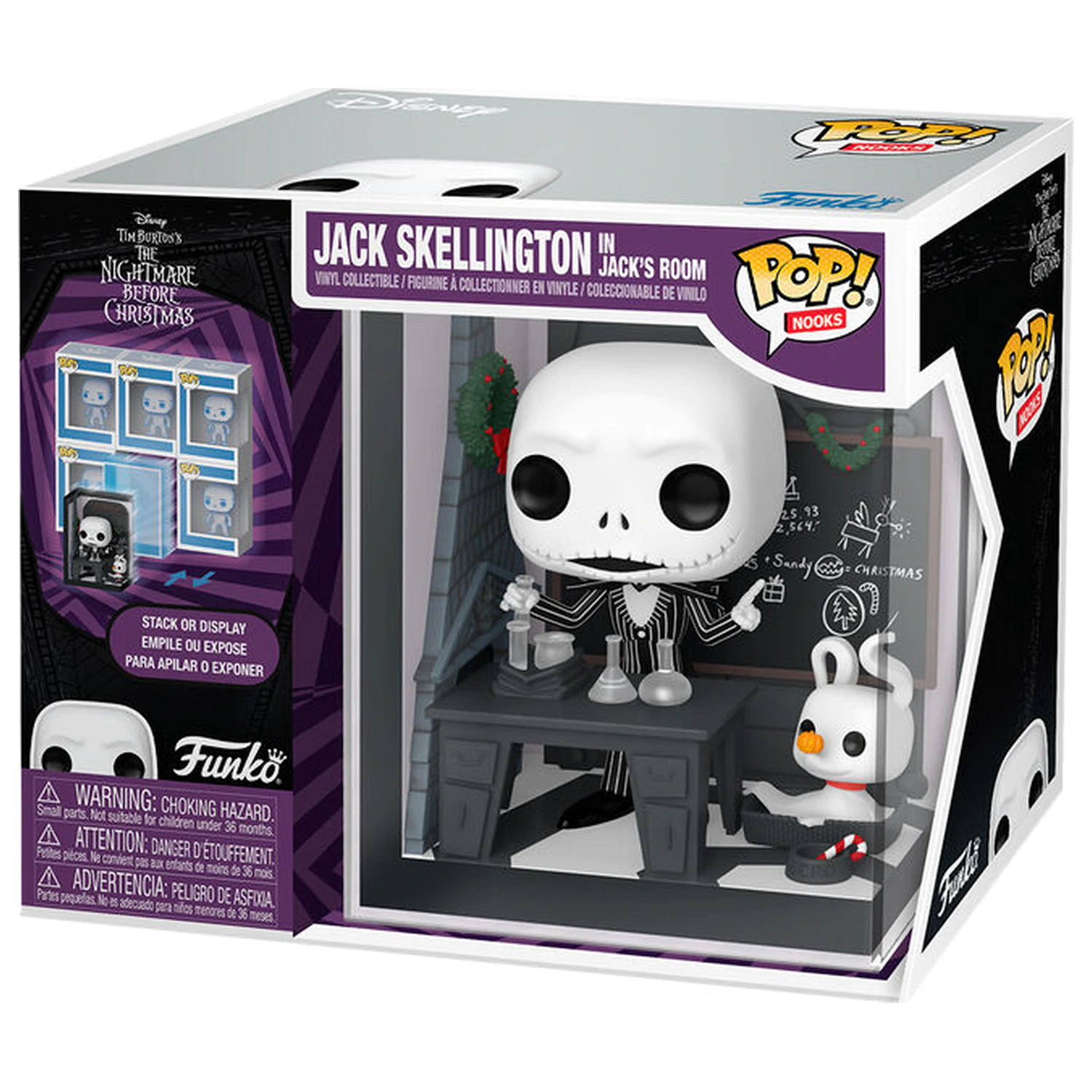 Funko POP figura Nooks Disney Nightmare Before Christmas Jack Skellington in Jack’s Room fotografija izdelka