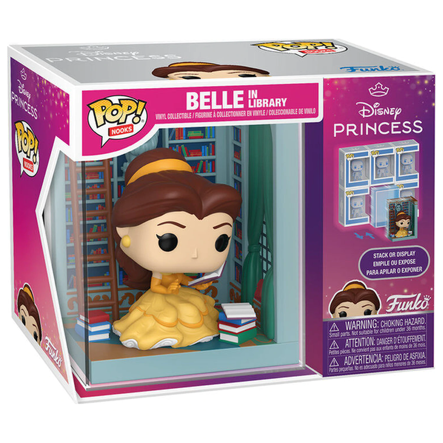Funko POP figura Nooks Disney Princess Belle in Library fotografija izdelka