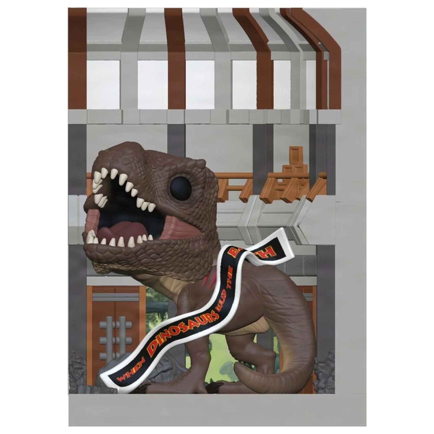 Funko POP figura Nooks Jurassic Park T. Rex in Visitor Center fotografija izdelka