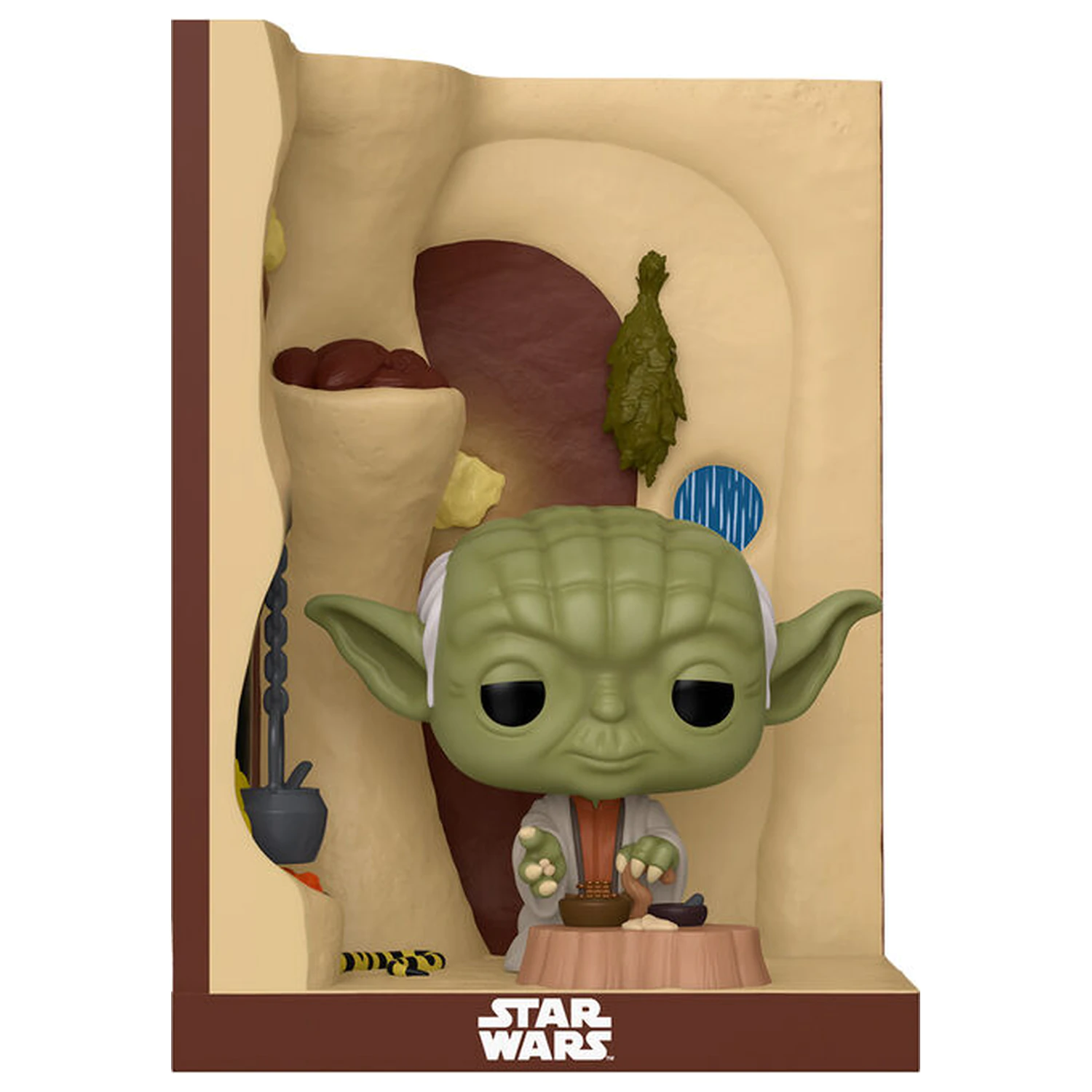 Funko POP figura Nooks Star Wars Yoda v svoji koči fotografija izdelka